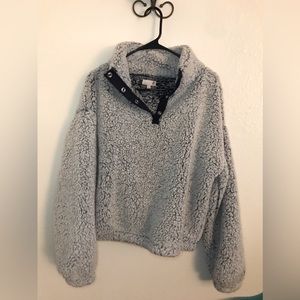 SO Grey Polyester Jacket - SIZE LARGE - NEW!!